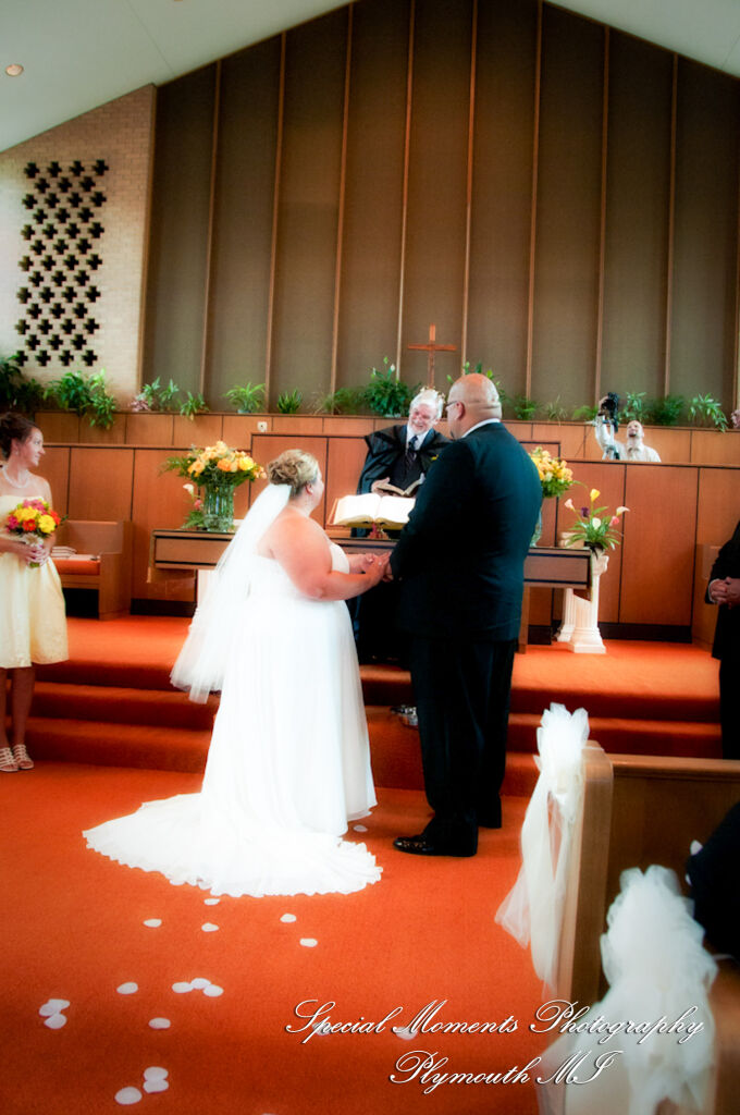 Amanda & Jamie at American Hungarian Church Allen Park MI wedding photography