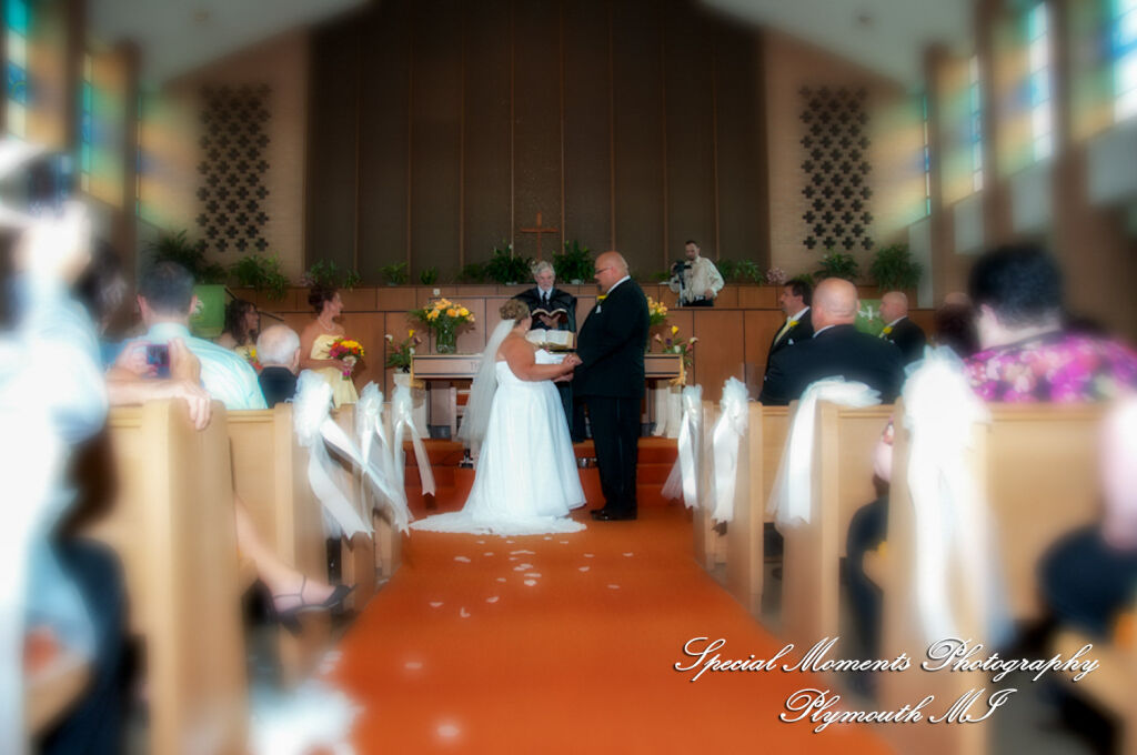 Amanda & Jamie at American Hungarian Church Allen Park MI wedding photography