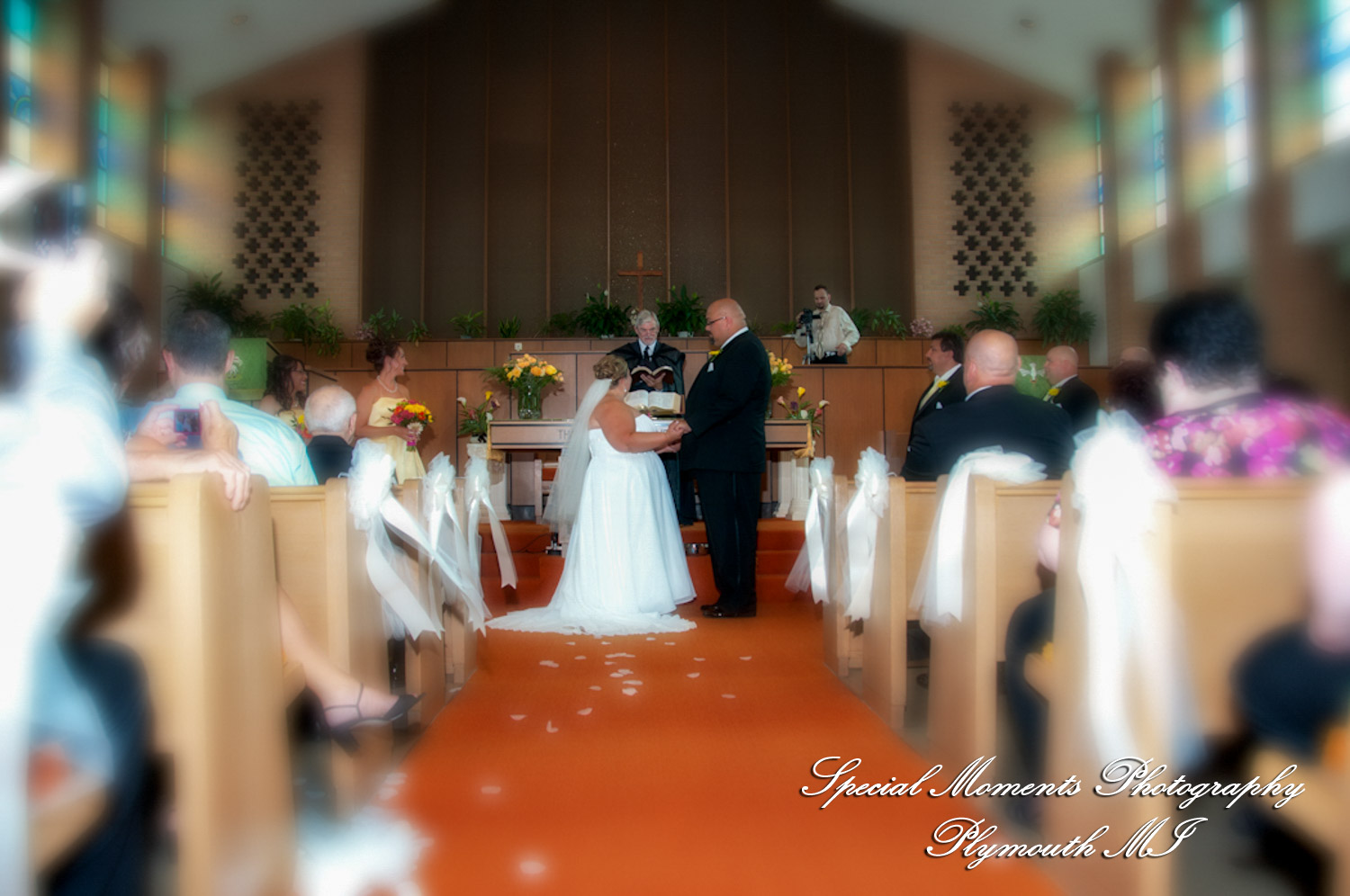 Amanda & Jamie at American Hungarian Church Allen Park MI wedding photography
