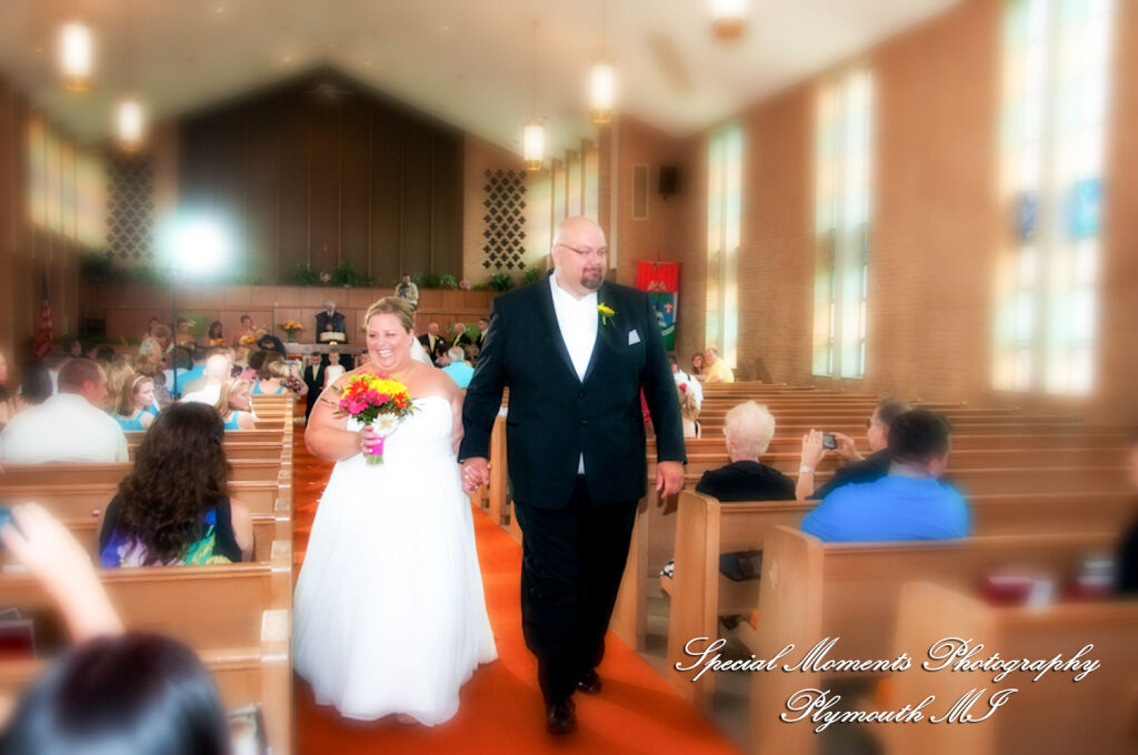 Amanda & Jamie at American Hungarian Church Allen Park MI wedding photography
