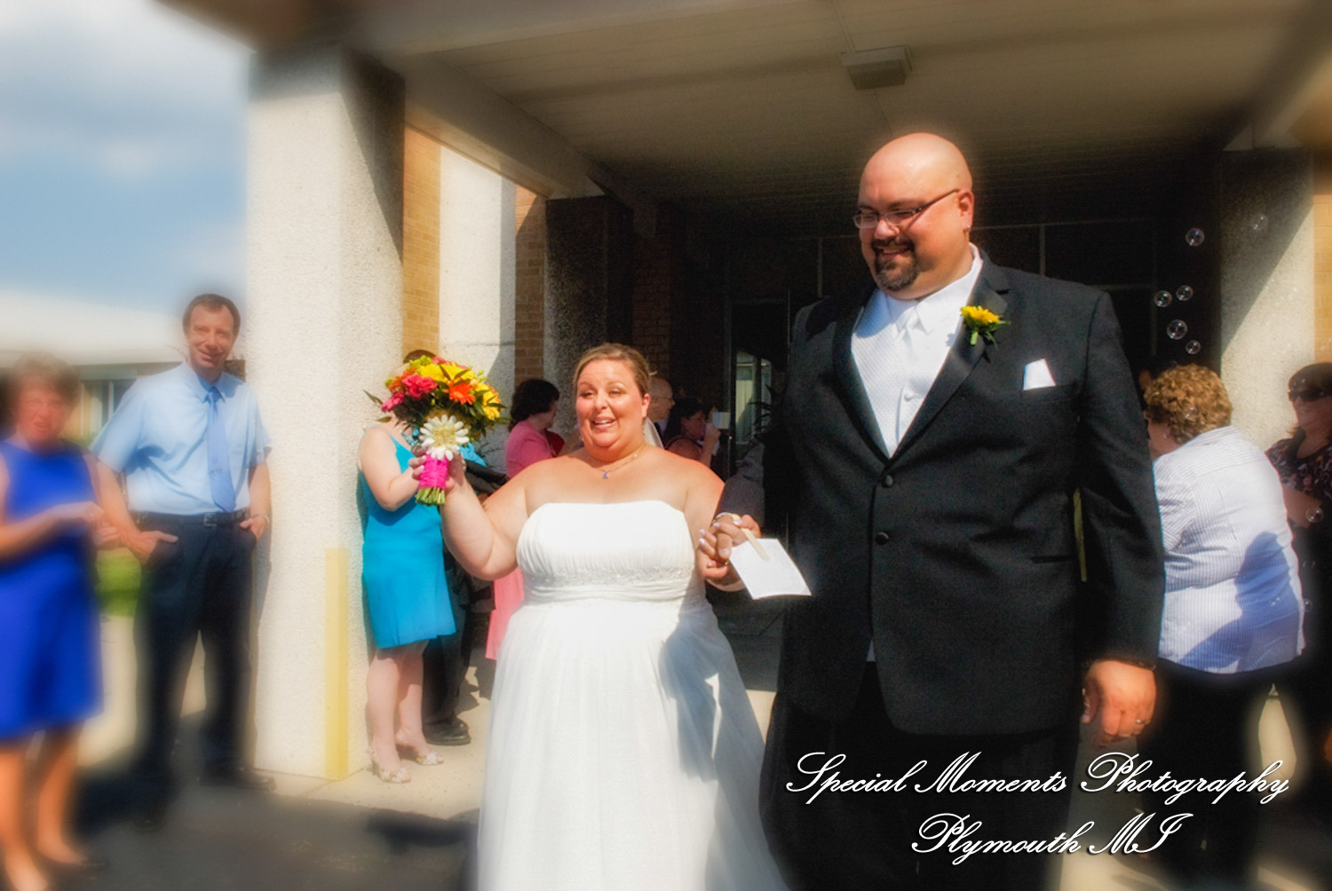 Amanda & Jamie at American Hungarian Church Allen Park MI wedding photography