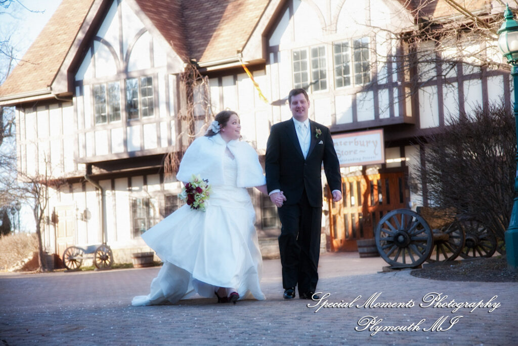 Carol & Patrick at Canterbury Castle Chapel Lake Orion MI wedding photography