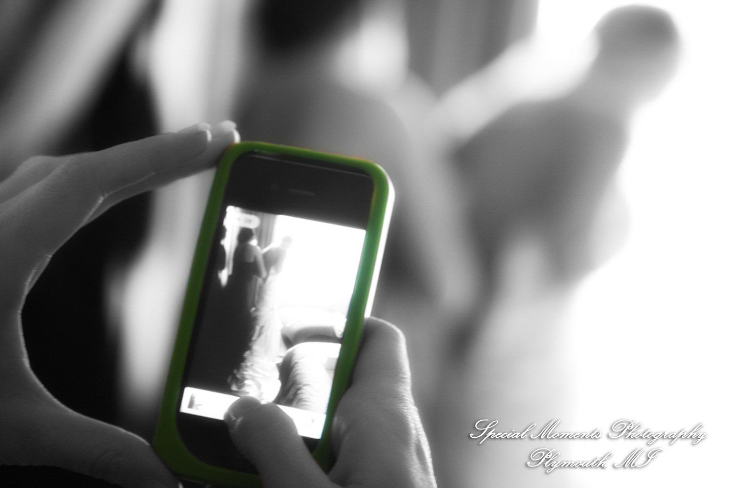 Melissa & Mike at Ss. Mary & Joseph Chapel Plymouth MI wedding photograph