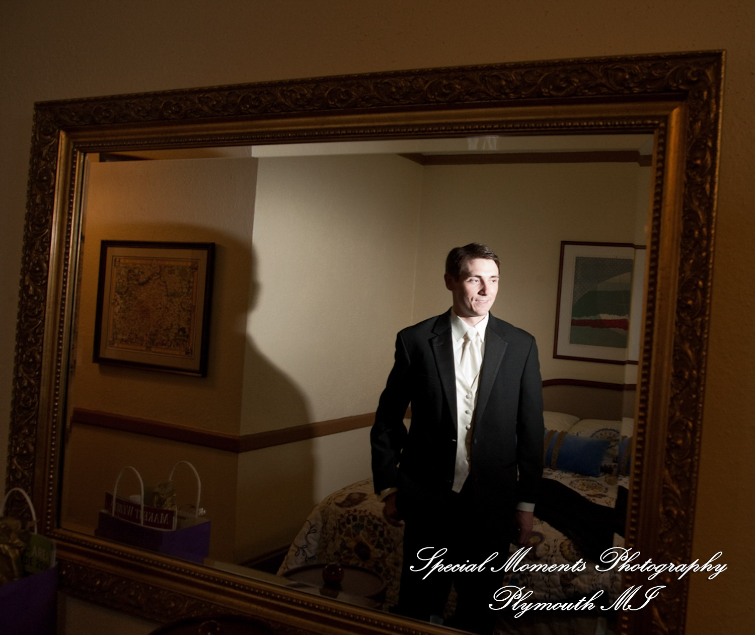 Sara & Rob at Michigan League Ann Arbor MI wedding photography