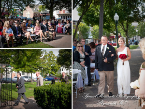 Paula & Peter at Kellogg Park Plymouth MI wedding photograph
