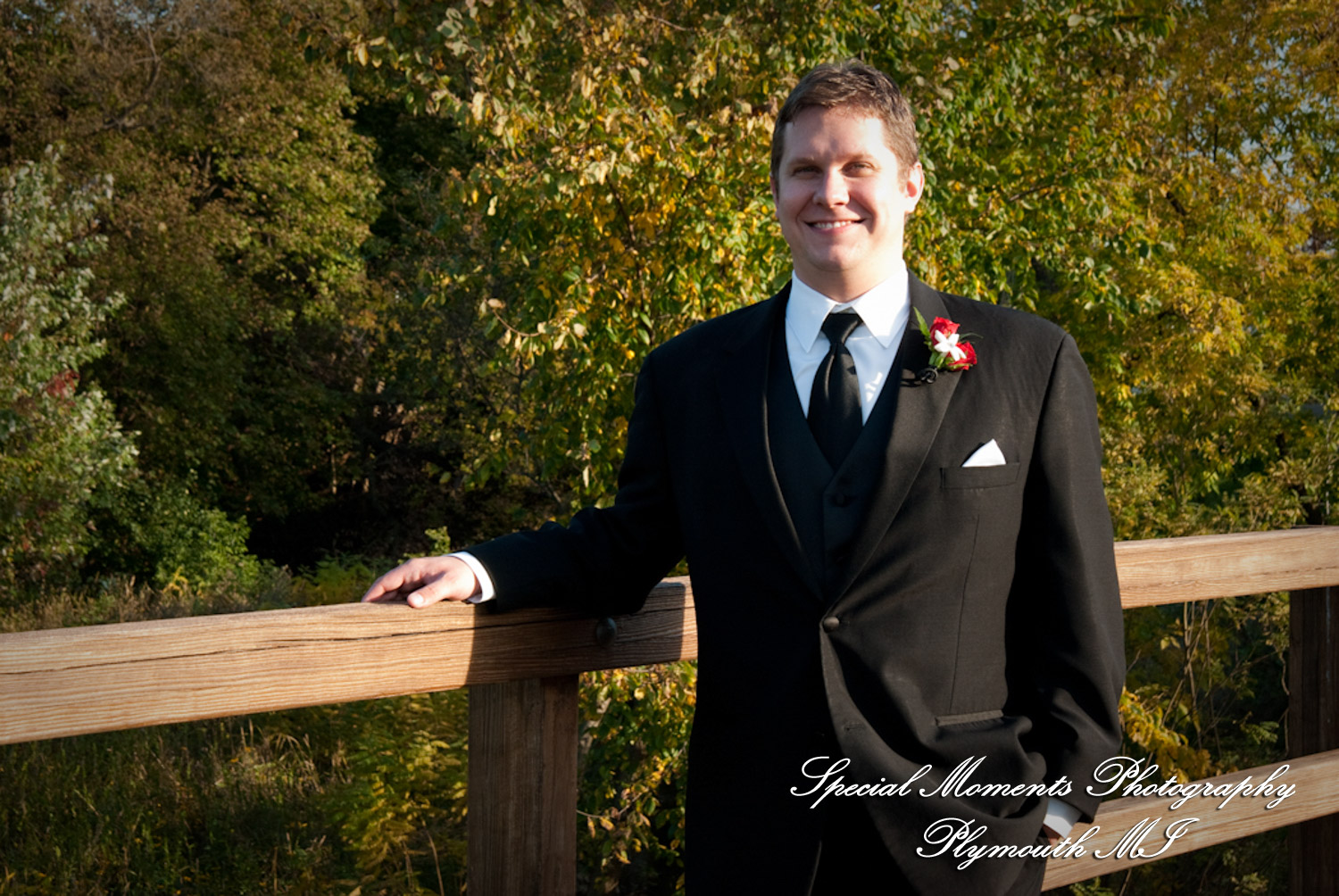Jennifer & Ian at Glen Oaks Golf Course wedding photography