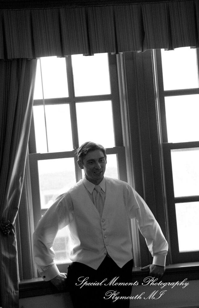 Sara & Rob at Michigan League Ann Arbor MI wedding photography