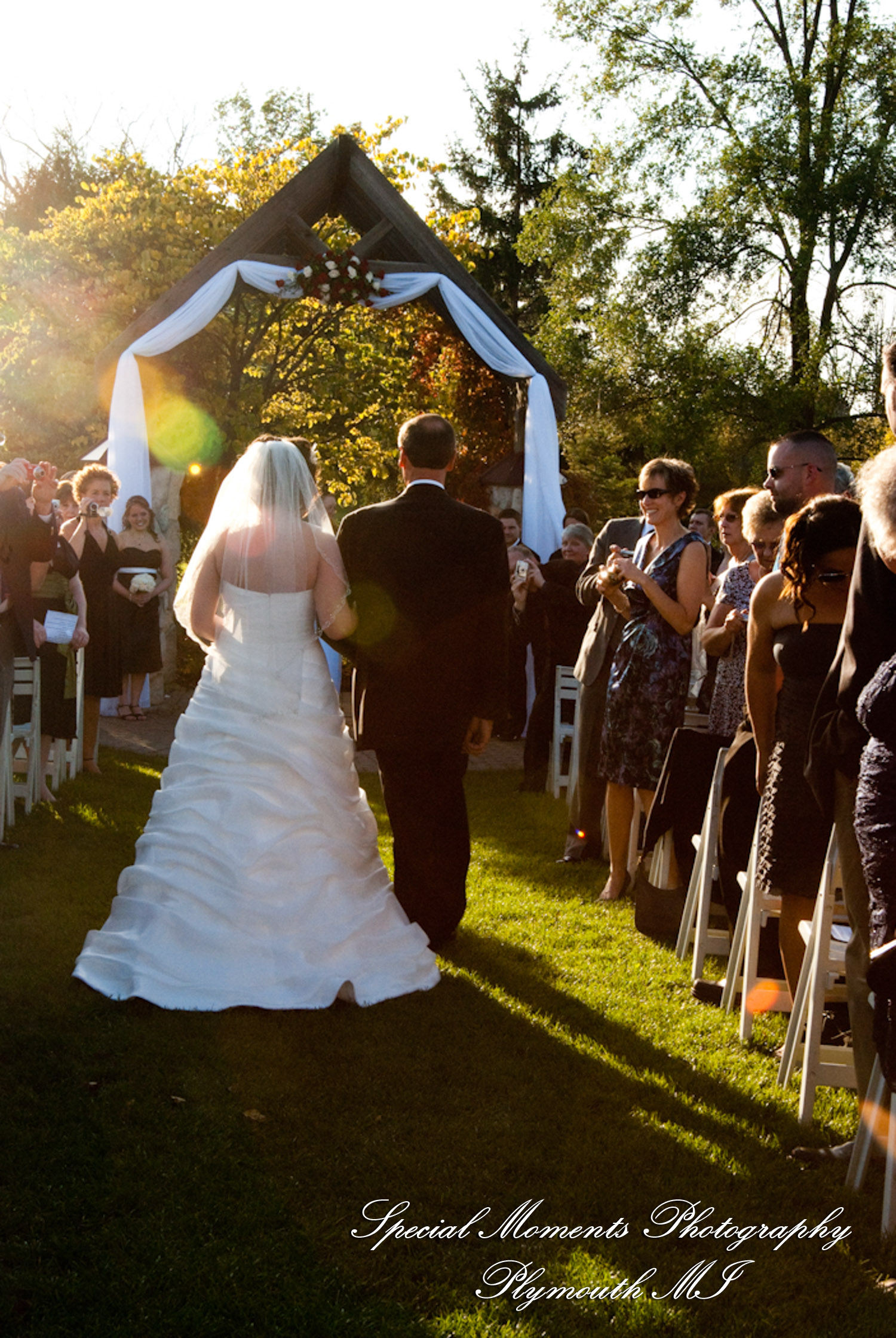 Jennifer & Ian at Glen Oaks Golf Course wedding photography