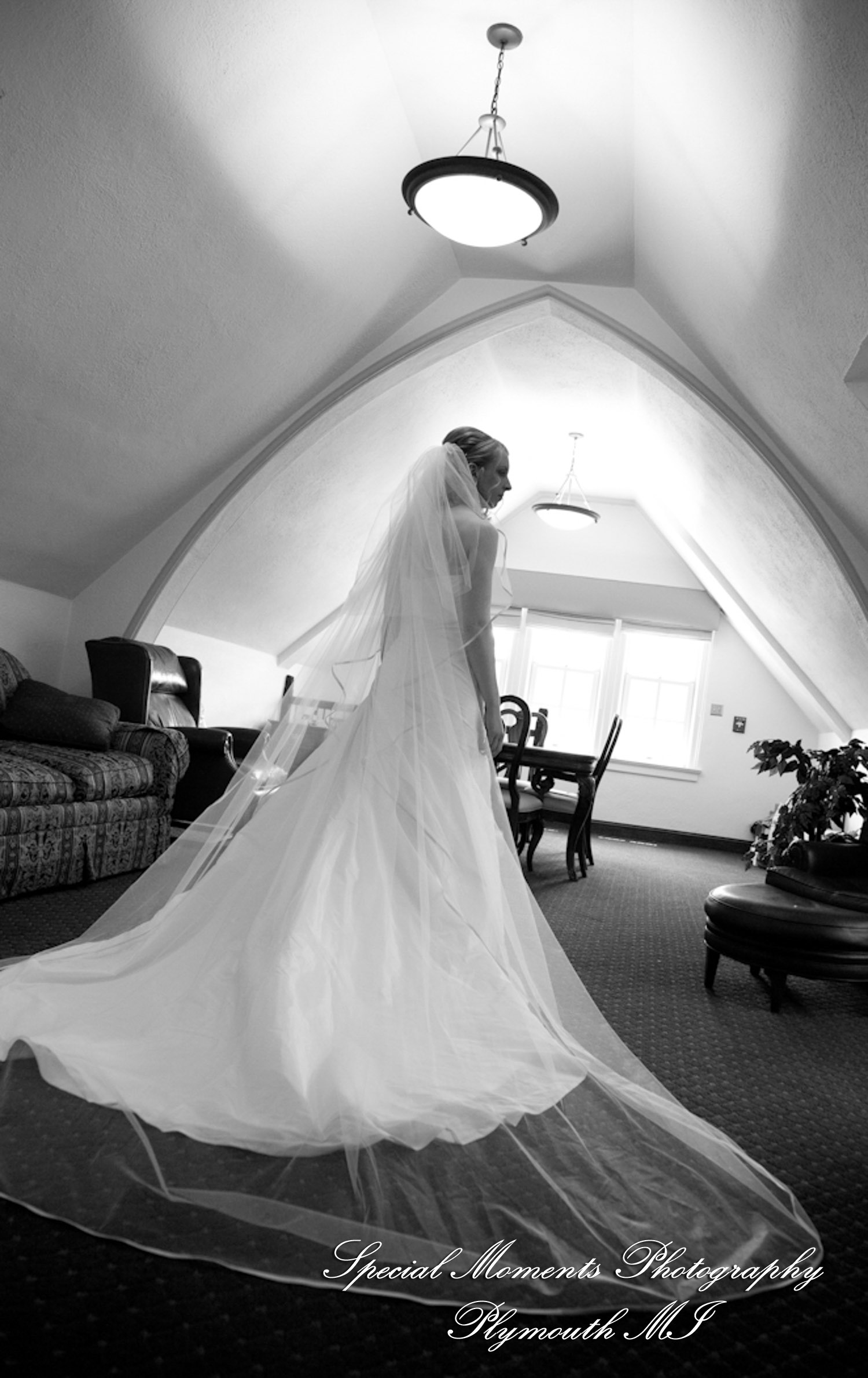 Sara & Rob at Michigan League Ann Arbor MI wedding photography
