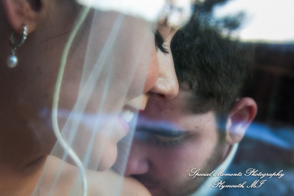 Melissa & Mike at Ss. Mary & Joseph Chapel Plymouth MI wedding photograph