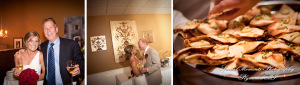 Paula & Peter at Fiamma Grill Plymouth MI wedding photograph