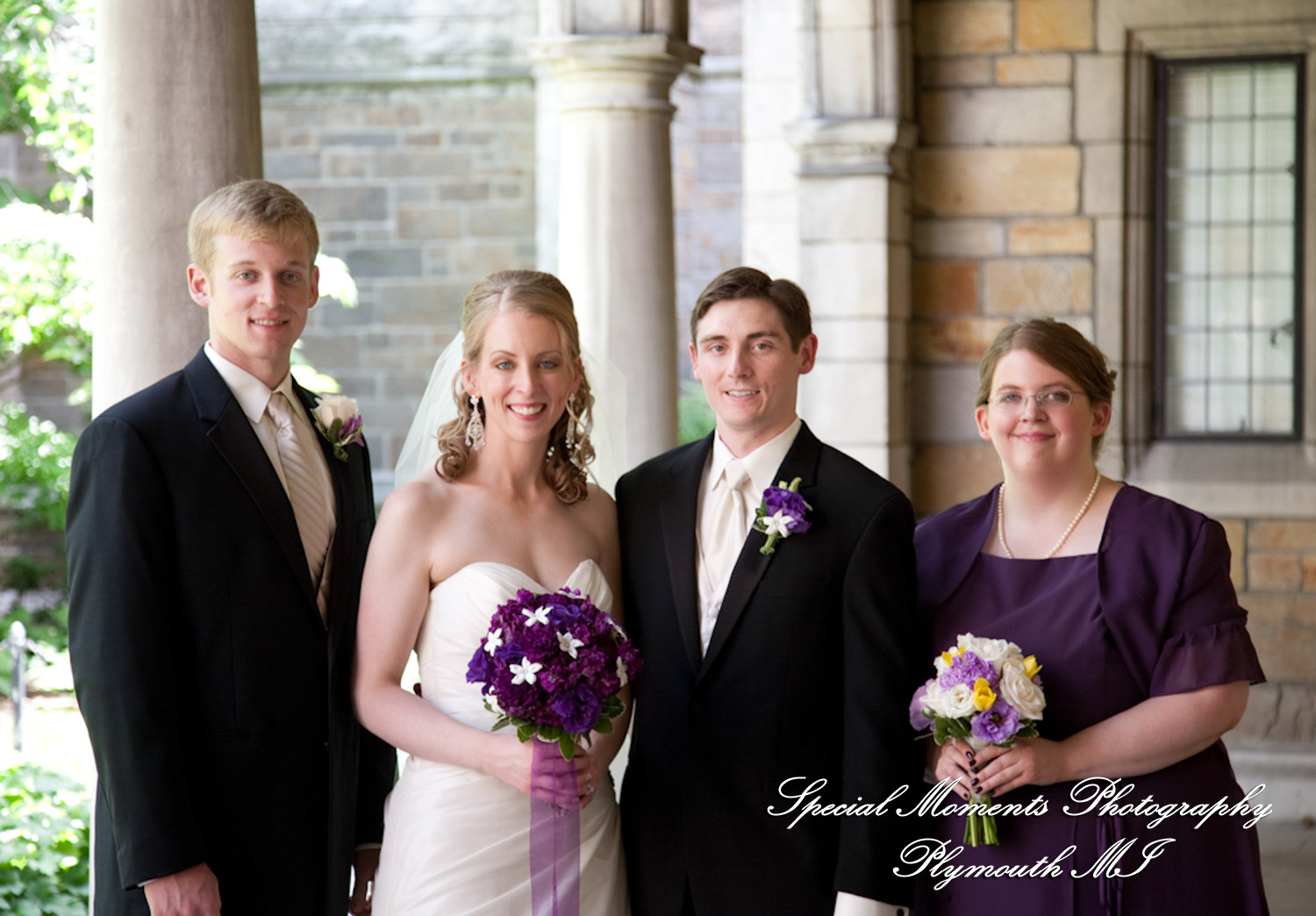 Sara & Rob at Michigan League Ann Arbor MI wedding photography