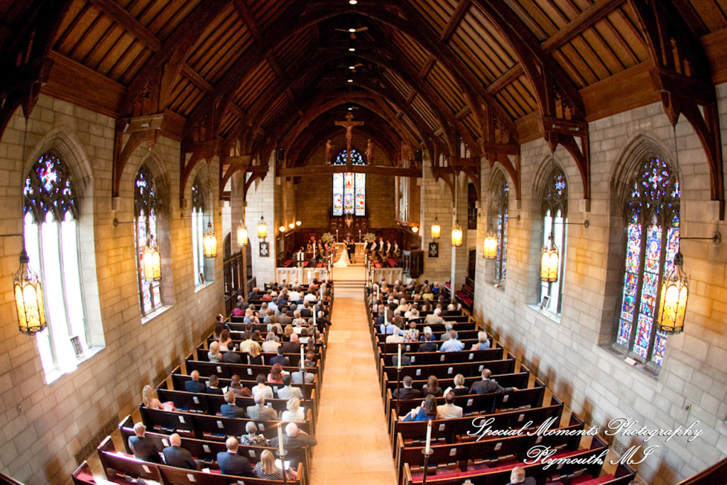 Erin & Patrick at Christ Church Grosse Pointe Grosse Pointe Farms MI wedding photograph