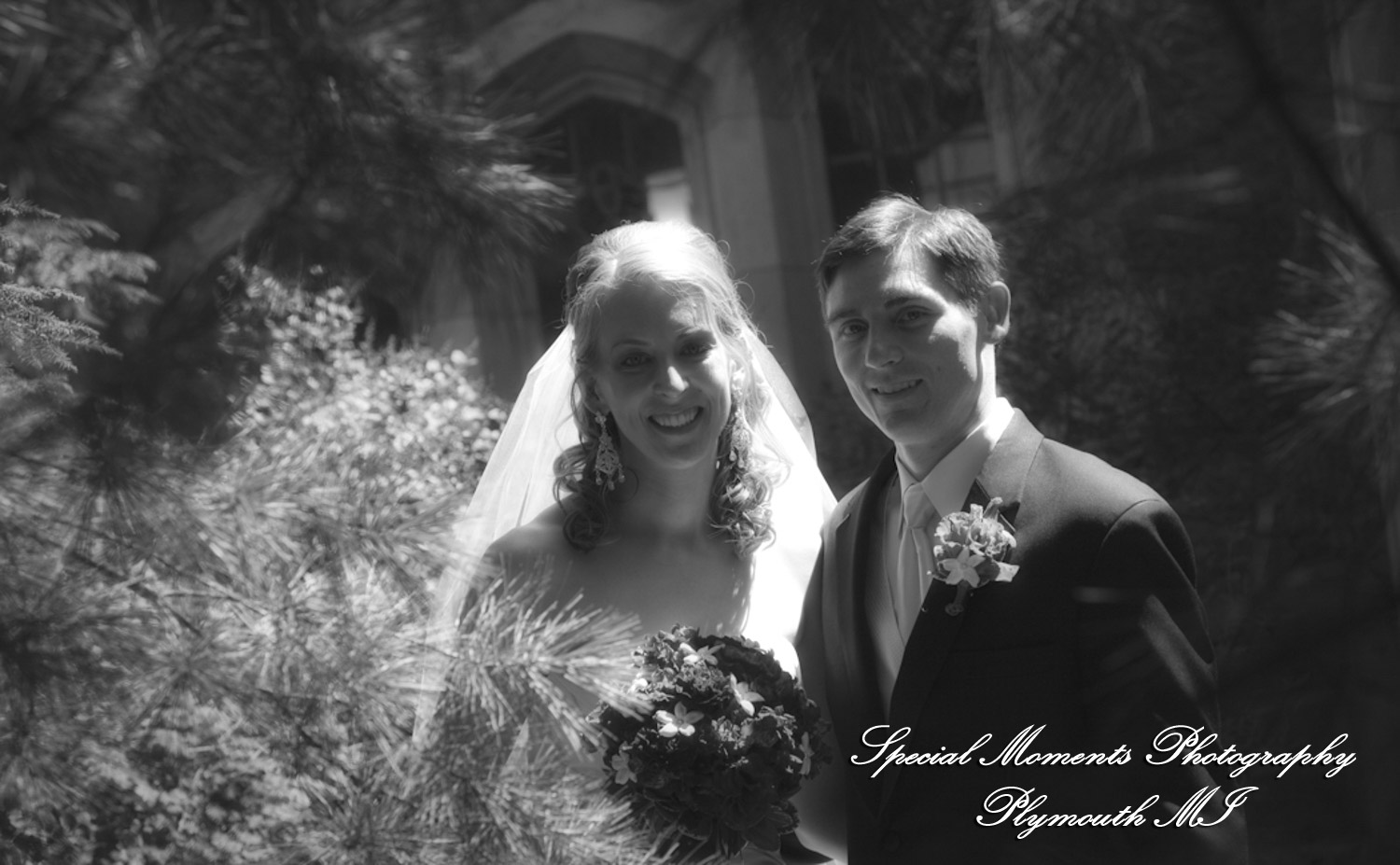 Sara & Rob at Michigan League Ann Arbor MI wedding photography