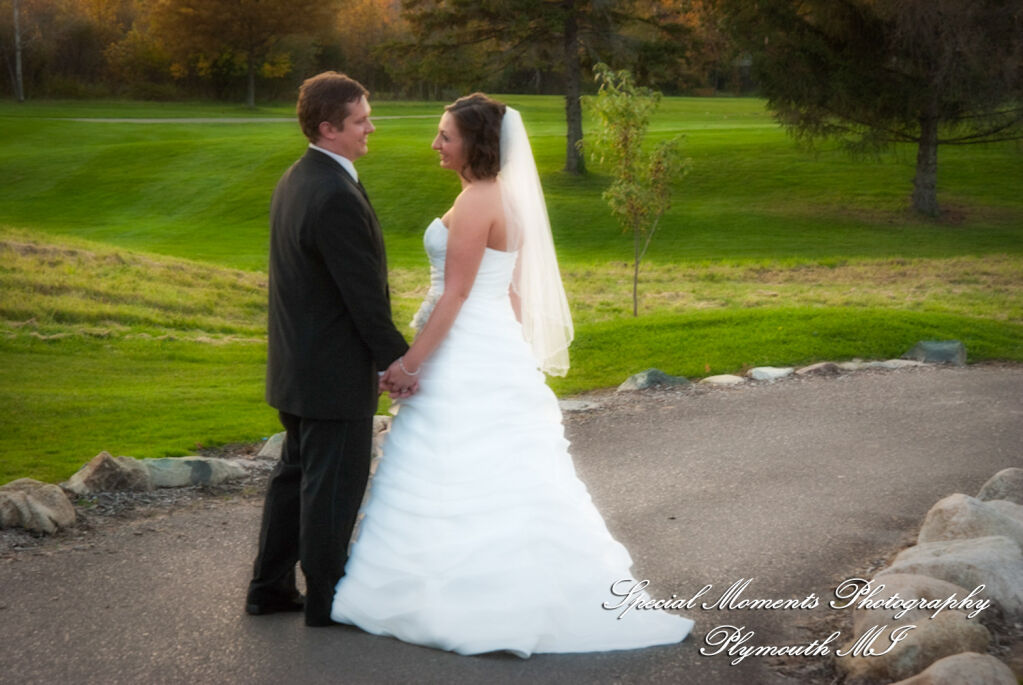 Jennifer & Ian at Glen Oaks Golf Course wedding photography