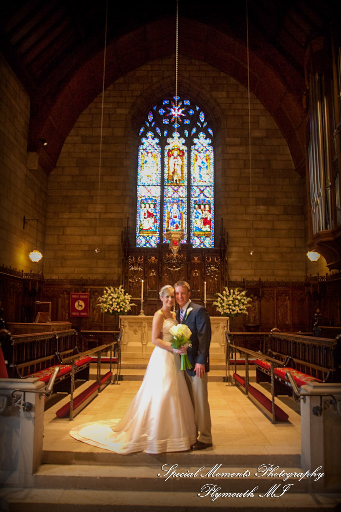 Erin & Patrick at Christ Church Grosse Pointe Grosse Pointe Farms MI wedding photograph
