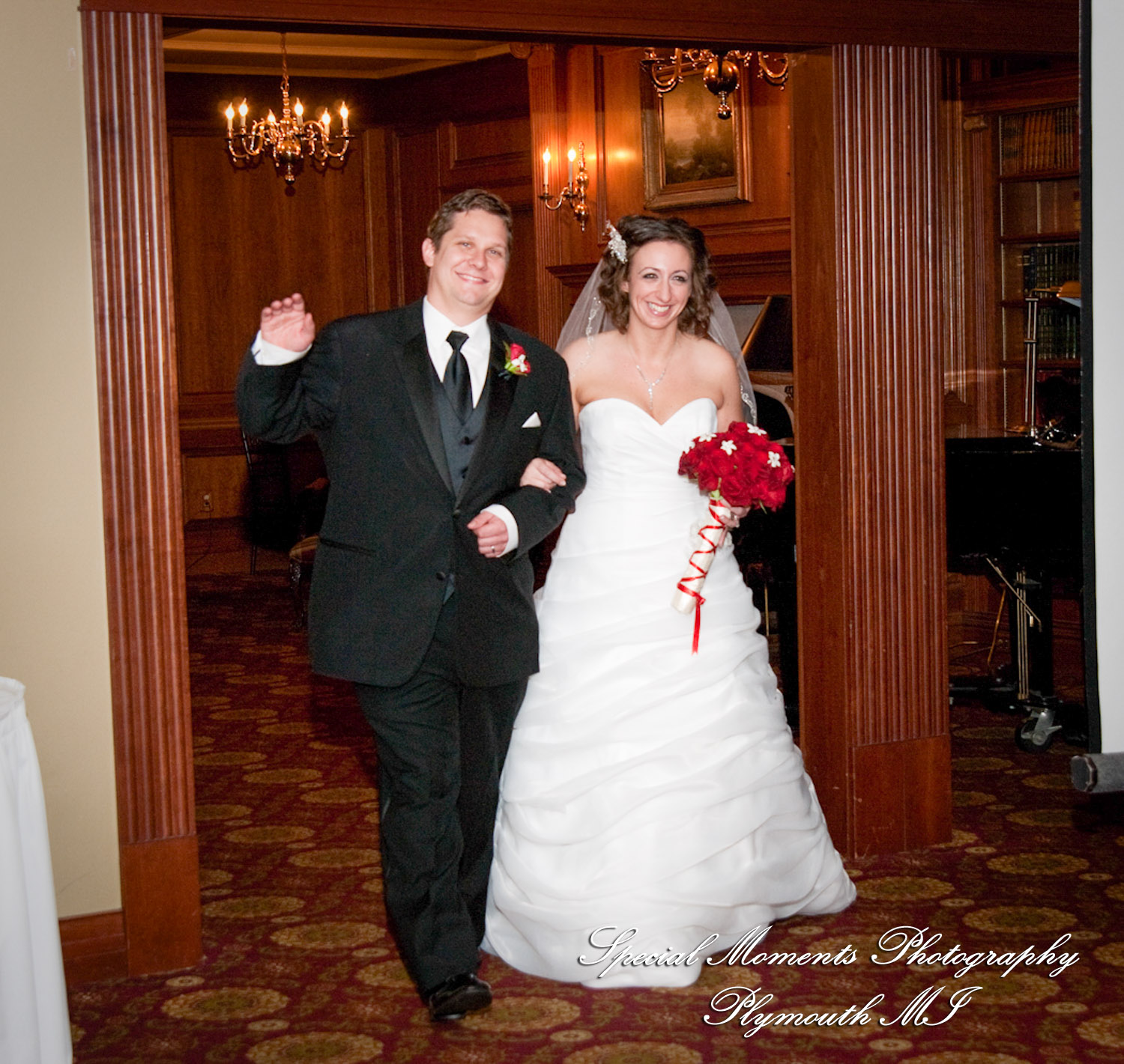 Jennifer & Ian at Glen Oaks Golf Course wedding photography