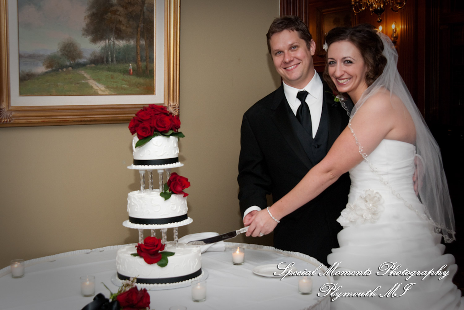 Jennifer & Ian at Glen Oaks Golf Course wedding photography