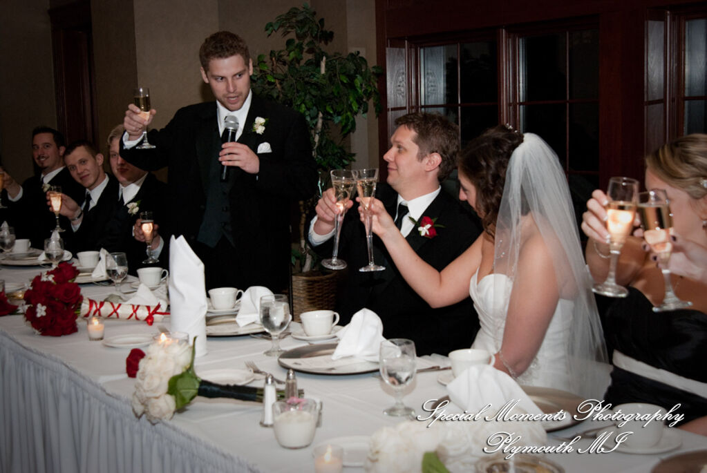Jennifer & Ian at Glen Oaks Golf Course wedding photography