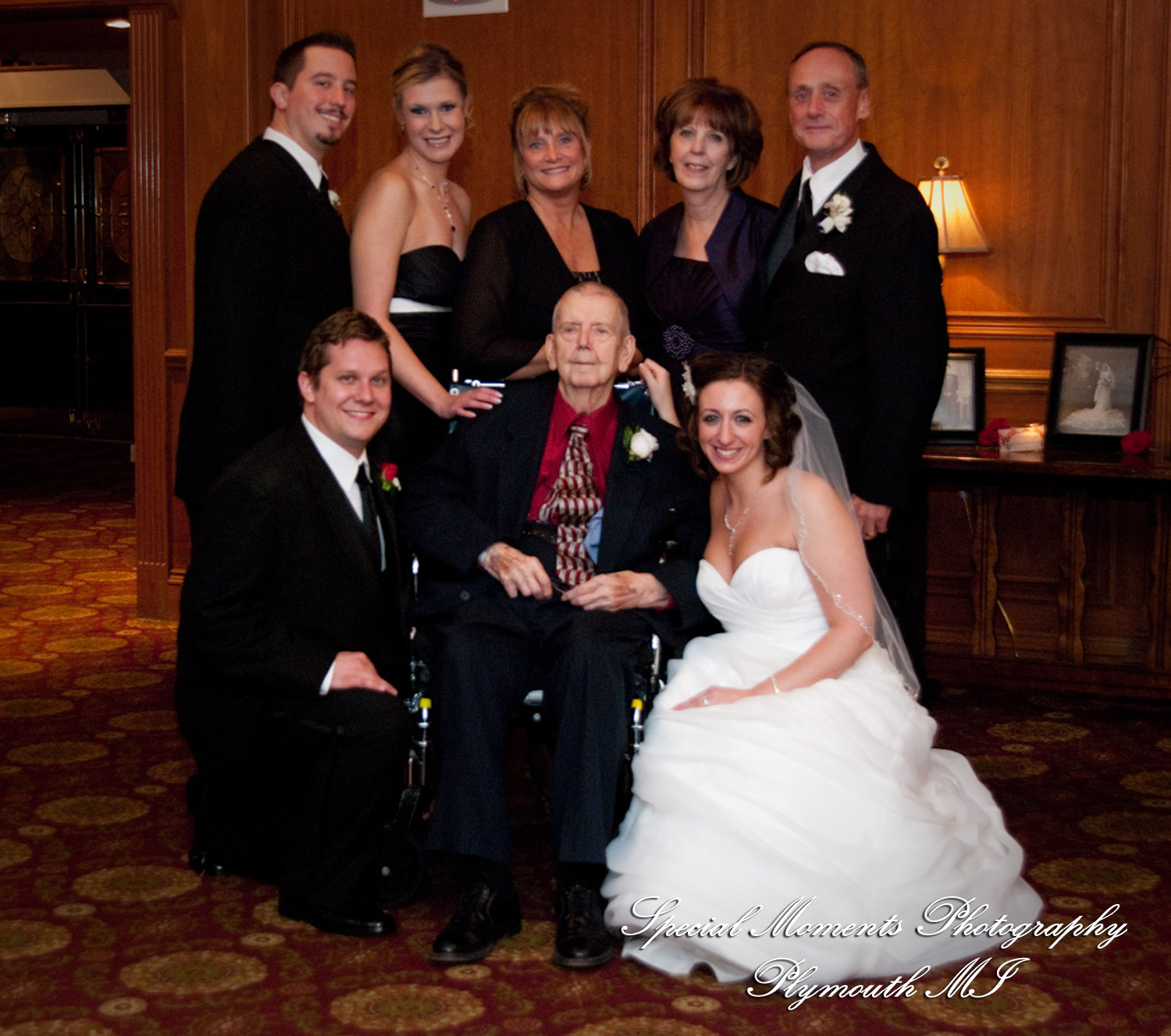 Jennifer & Ian at Glen Oaks Golf Course wedding photography