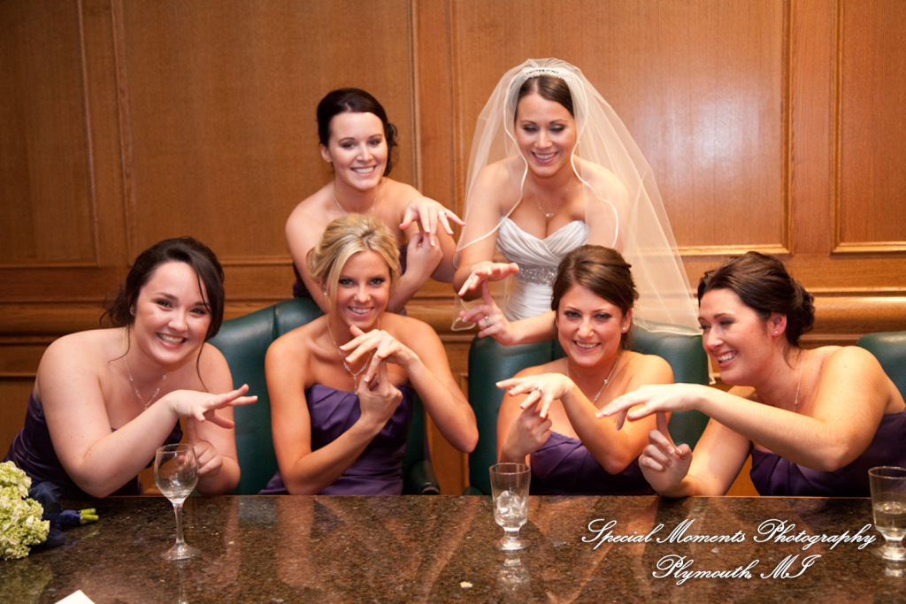 Melissa & Mike at St. John's Resort Grande Ballroom Plymouth MI wedding photograph