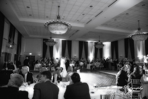 Melissa & Mike at St. John's Resort Grande Ballroom Plymouth MI wedding photograph
