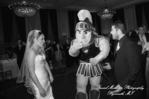Melissa & Mike at St. John's Resort Grande Ballroom Plymouth MI wedding photograph