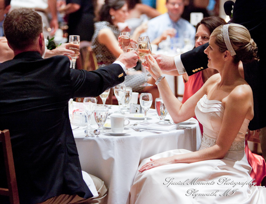 Erin & Patrick at Henry Ford Museum Dearborn MI wedding photograph