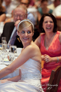 Erin & Patrick at Henry Ford Museum Dearborn MI wedding photograph