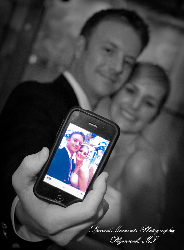 Erin & Patrick at Henry Ford Museum Dearborn MI wedding photograph