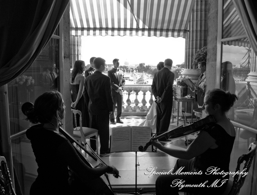 Mark & Colleen at Hotel de Crillon Rosewood Hotel Paris France wedding photograph