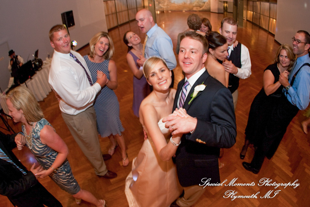 Erin & Patrick at Henry Ford Museum Dearborn MI wedding photograph