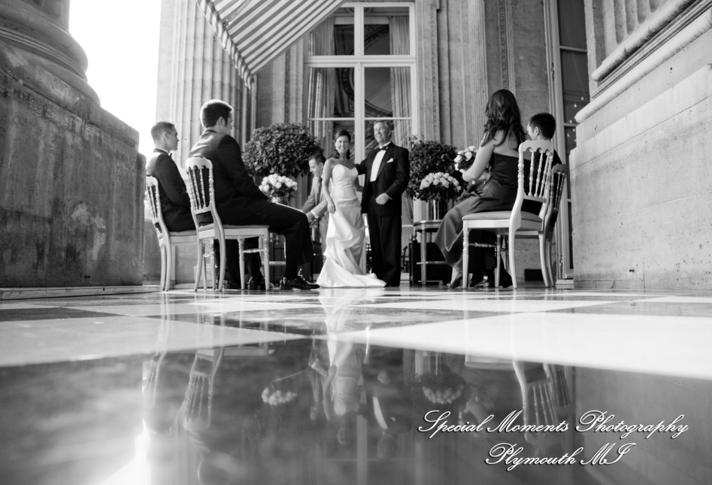 Mark & Colleen at Hotel de Crillon Rosewood Hotel Paris France wedding photograph