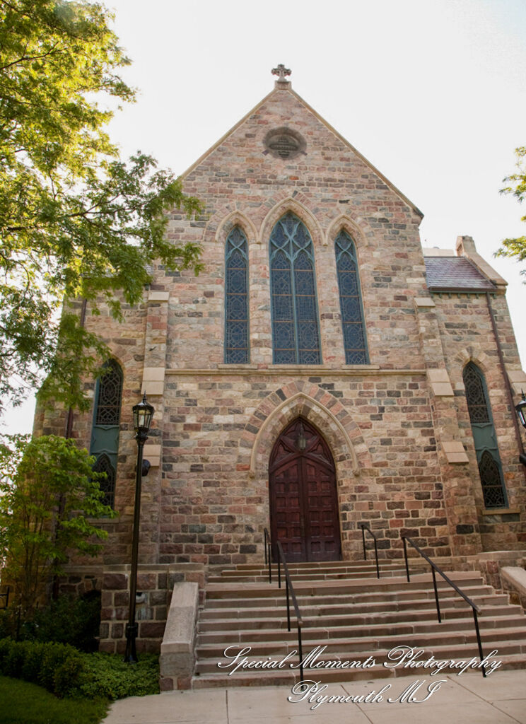 Sara & Rob at First Congregational Ann Arbor MI wedding photography