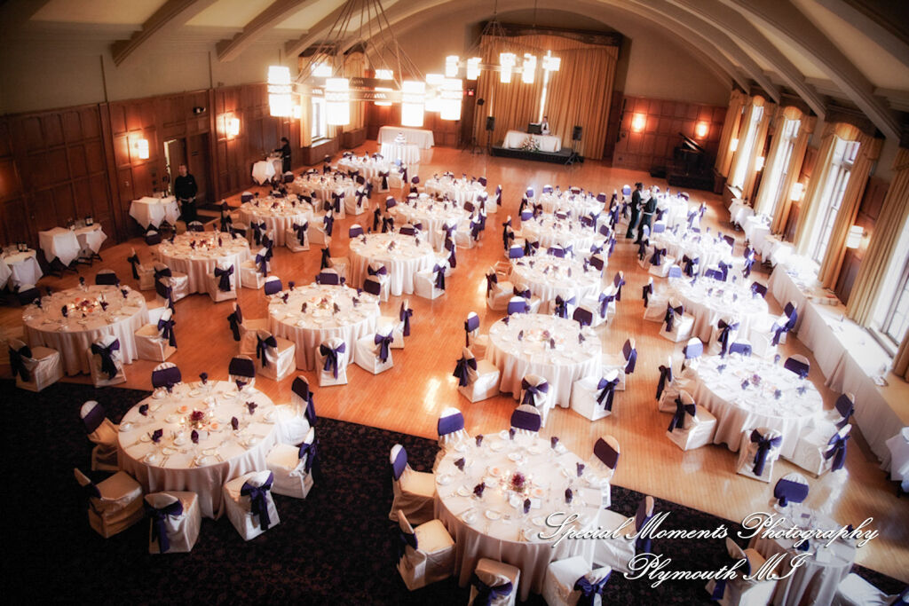 Sara & Rob at Michigan League Ann Arbor MI wedding photography