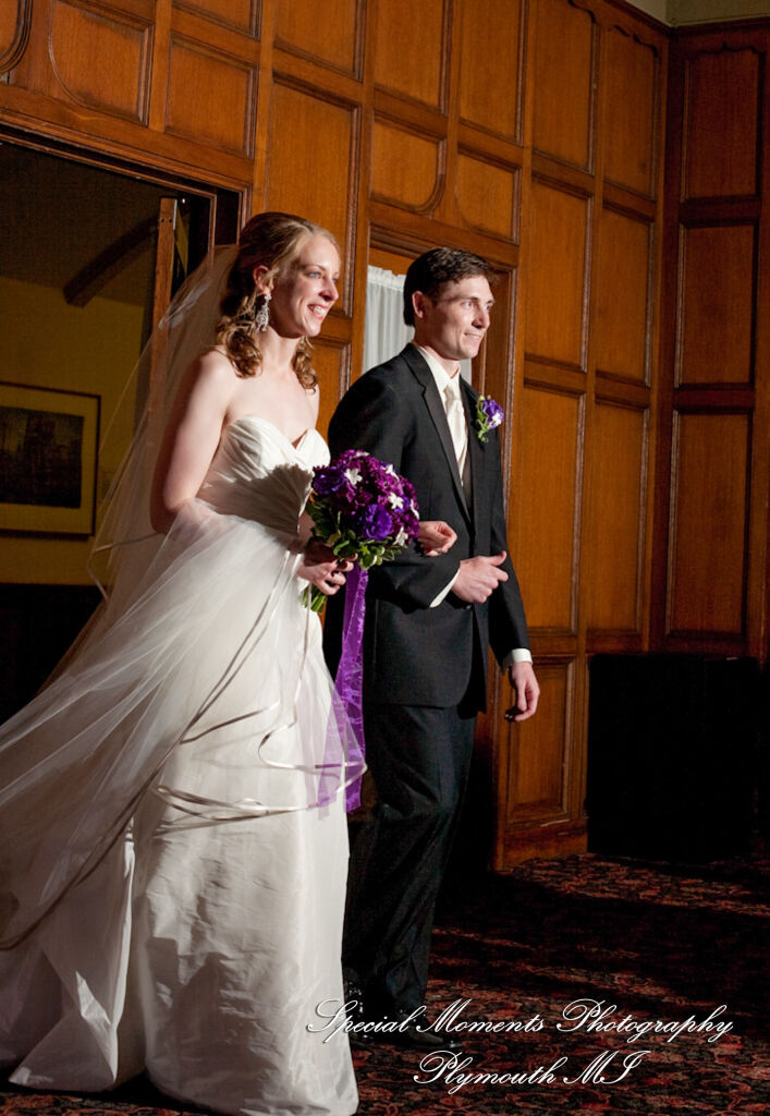 Sara & Rob at Michigan League Ann Arbor MI wedding photography