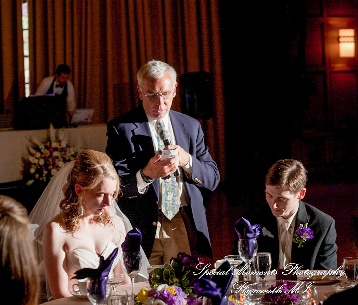 Sara & Rob at Michigan League Ann Arbor MI wedding photography