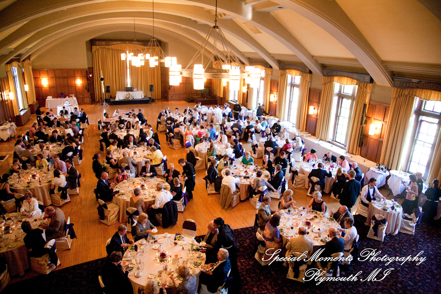 Sara & Rob at Michigan League Ann Arbor MI wedding photography