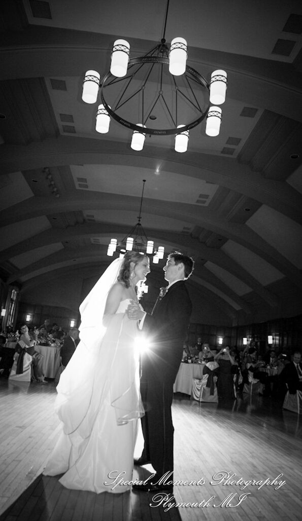 Sara & Rob at Michigan League Ann Arbor MI wedding photography