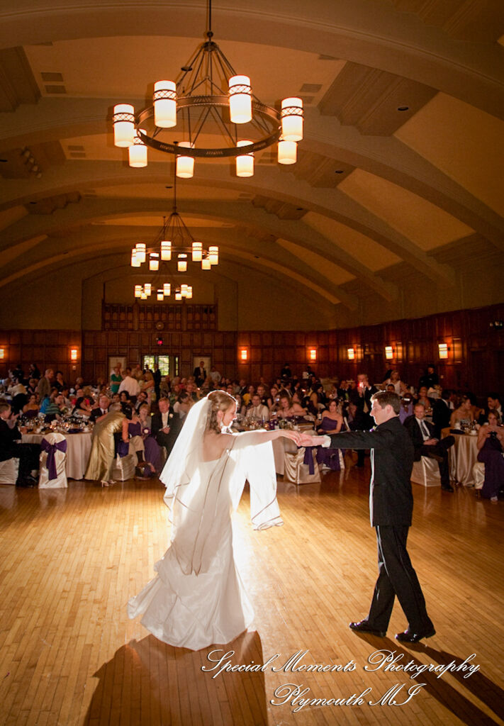 Sara & Rob at Michigan League Ann Arbor MI wedding photography