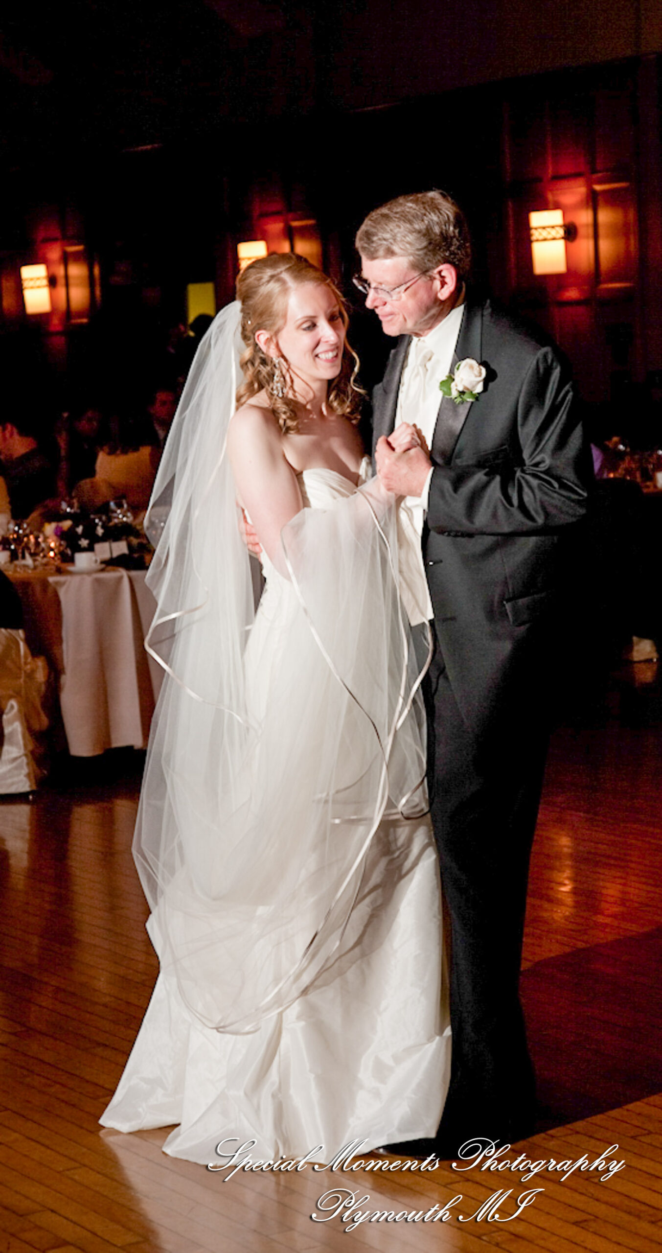 Sara & Rob at Michigan League Ann Arbor MI wedding photography