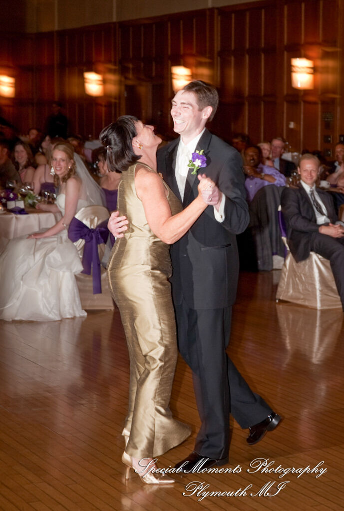 Sara & Rob at Michigan League Ann Arbor MI wedding photography