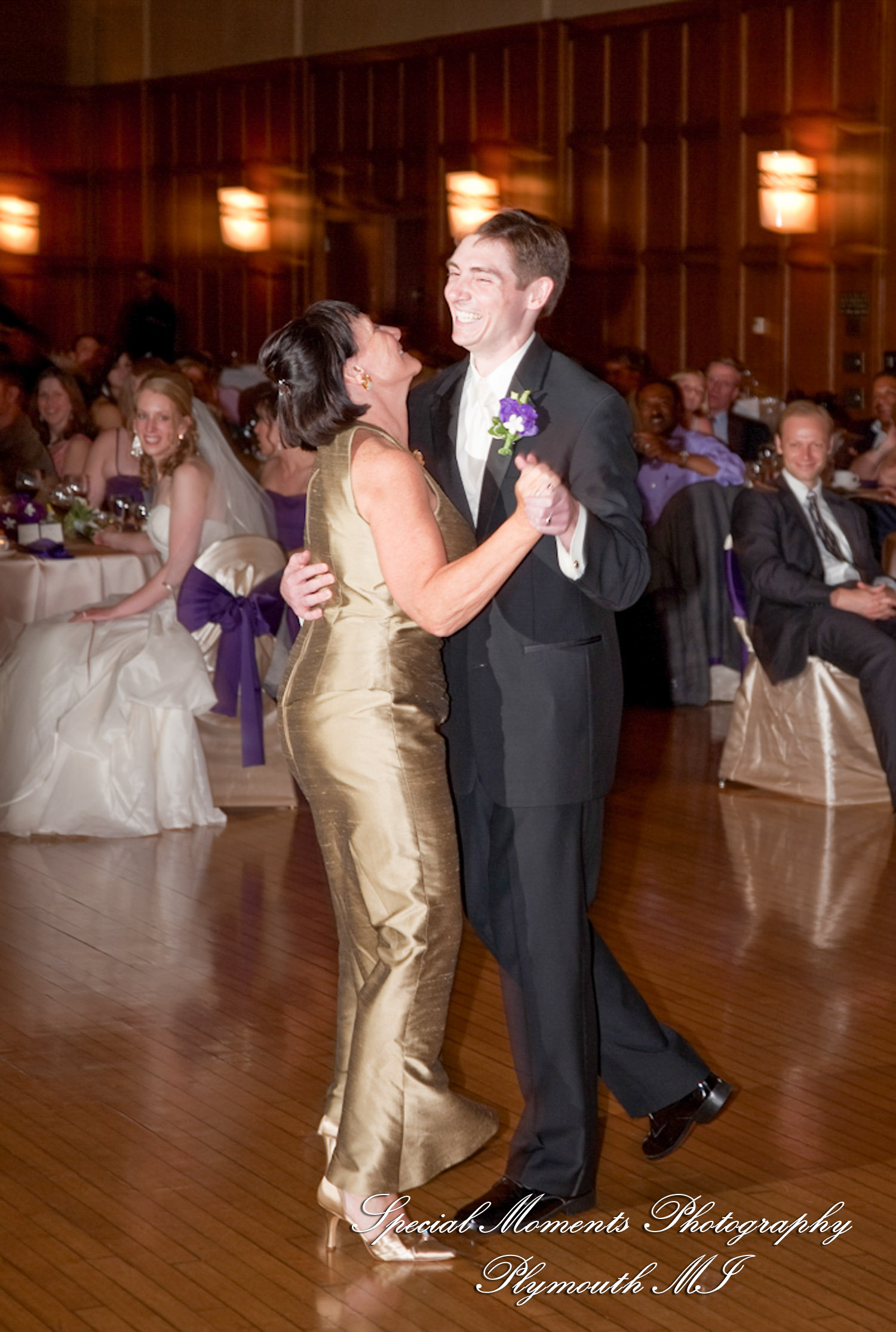 Sara & Rob at Michigan League Ann Arbor MI wedding photography