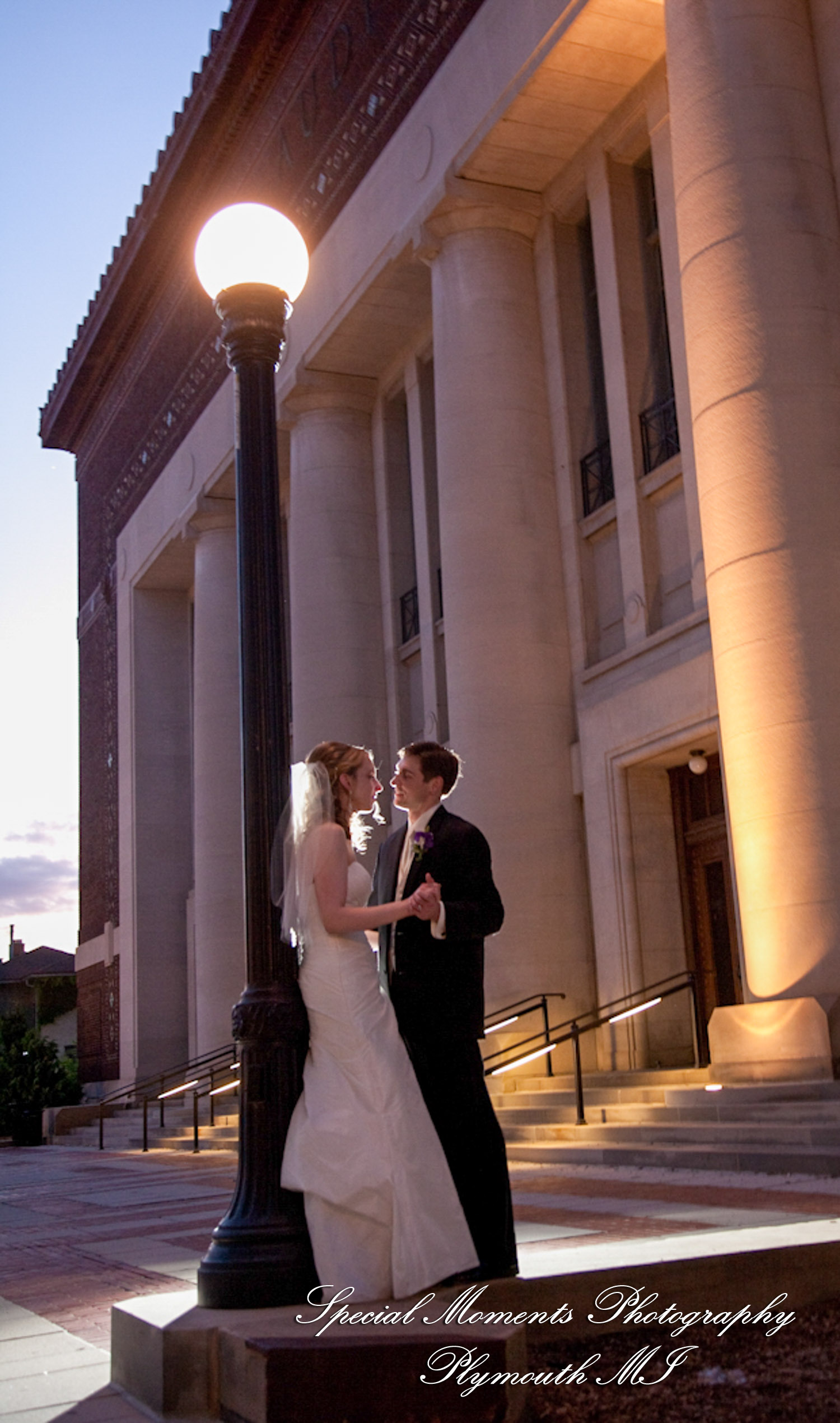 Sara & Rob at Michigan League Ann Arbor MI wedding photography