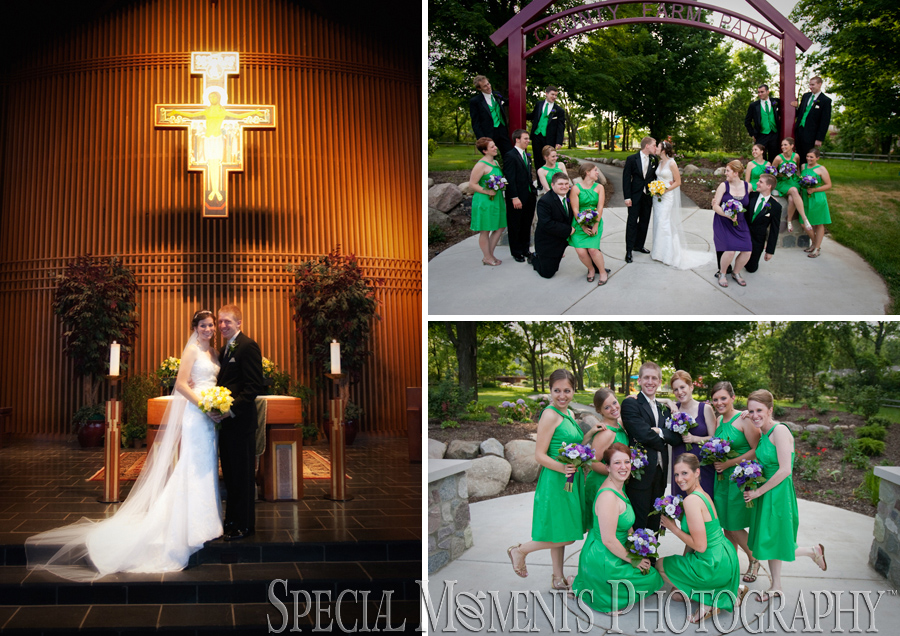 St. Francis of Assisi Ann Arbor MI wedding