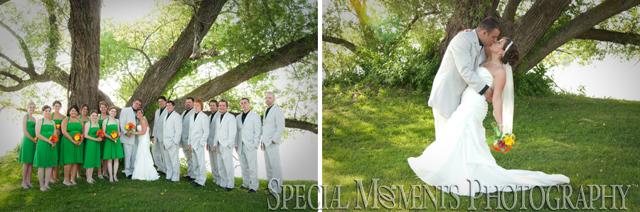 Waldenwoods Hartland MI wedding reception