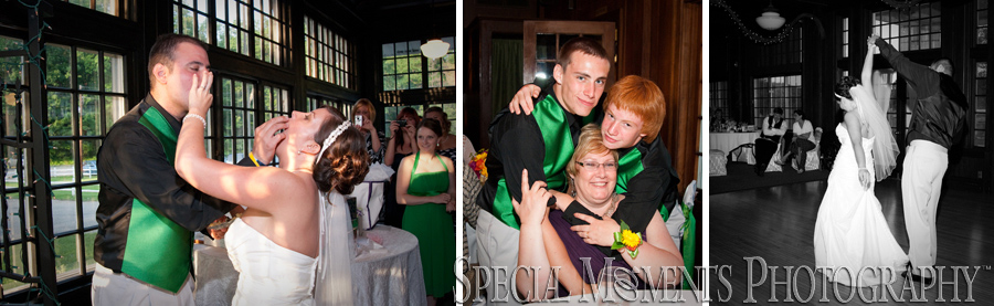 Waldenwoods Hartland MI wedding reception