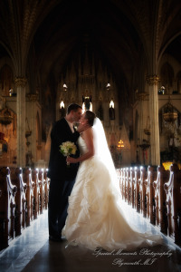 Sweetest Heart of Mary Detroit MI wedding photograph