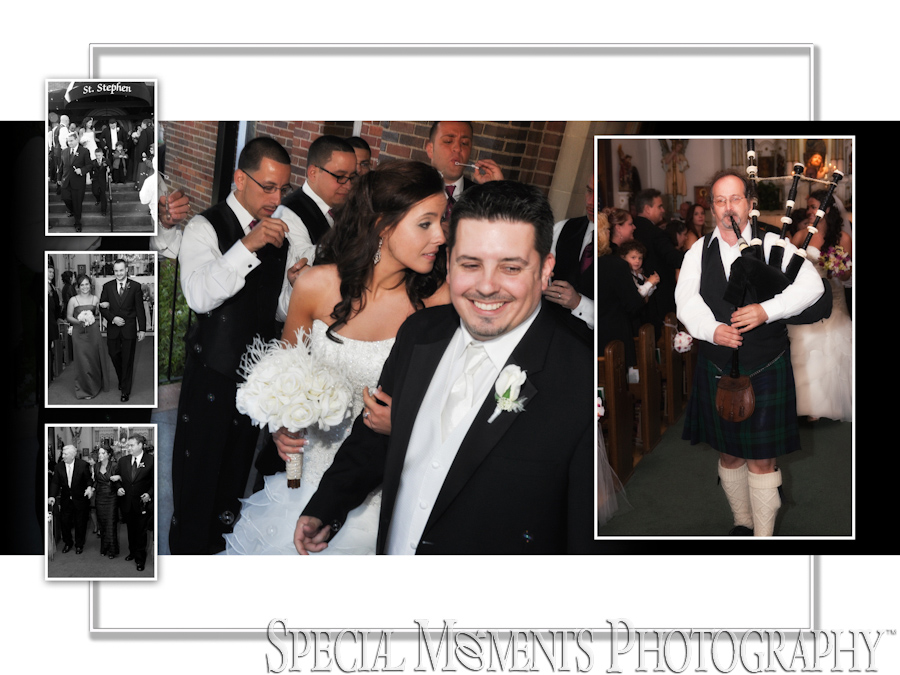 St. Stephen Catholic New Boston MI wedding