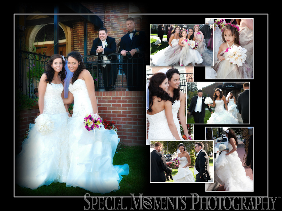 St. Stephen Catholic New Boston MI wedding
